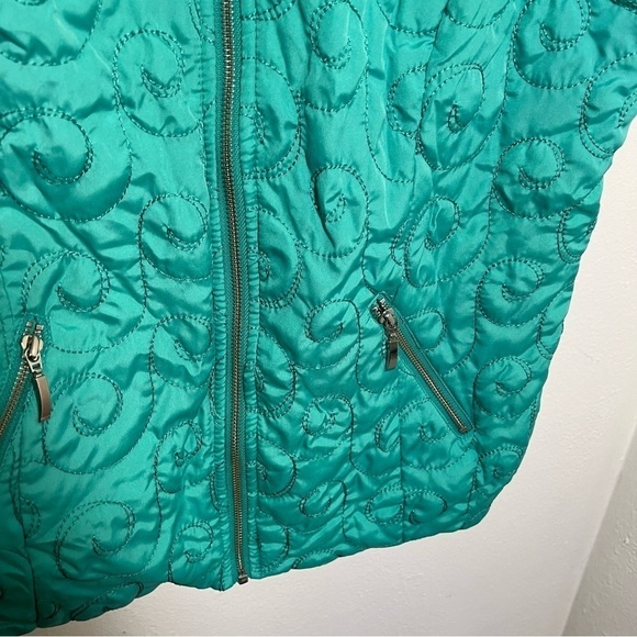 Christopher & Banks Sleeveless Vest Green Ombre - Picture 6 of 11